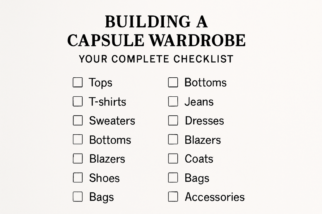 Building a Capsule Wardrobe: Your Complete Checklist