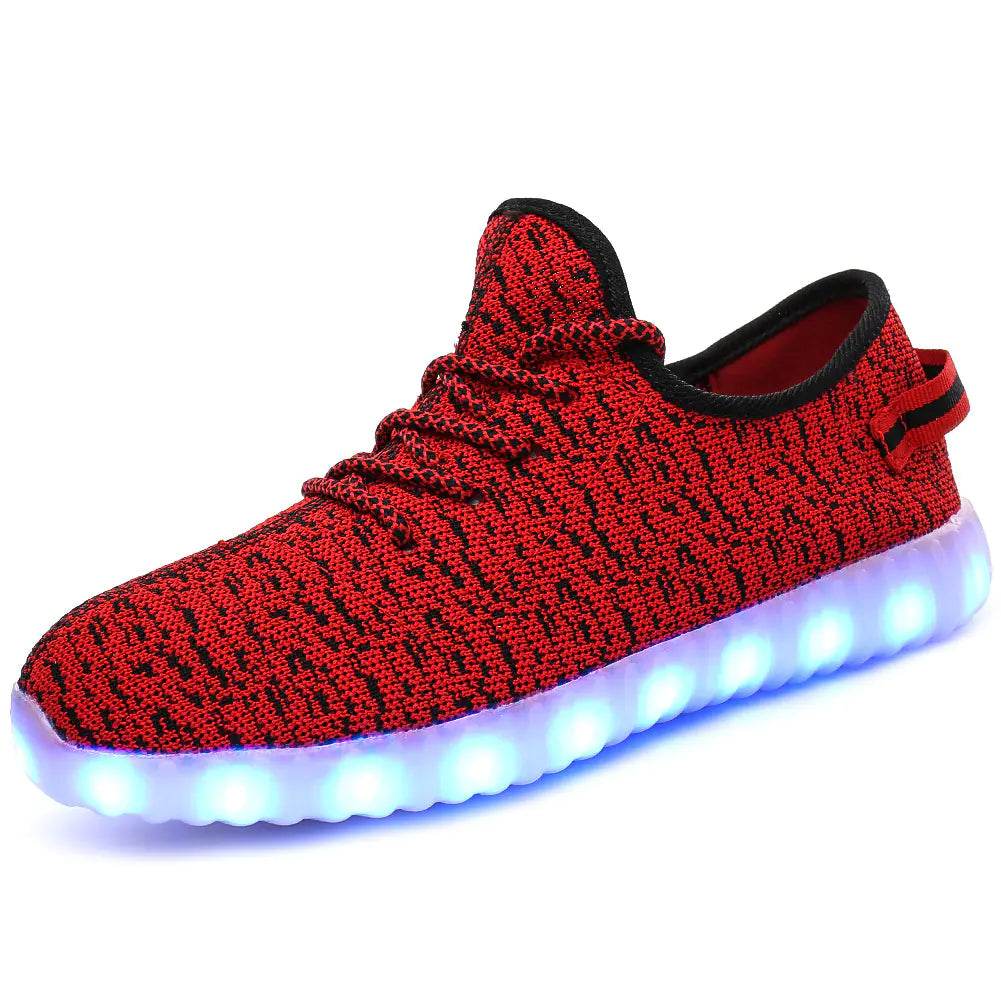 GlowStride LED Sneakers for All - Solstik