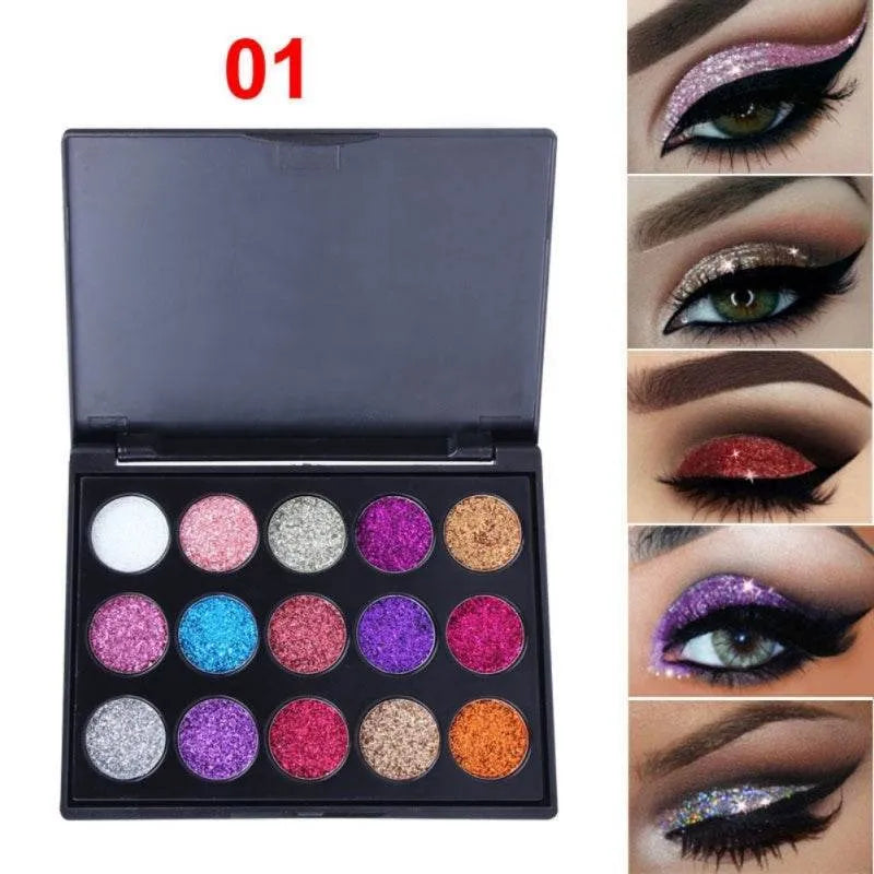 Glitter Eyeshadow Palette - Solstik