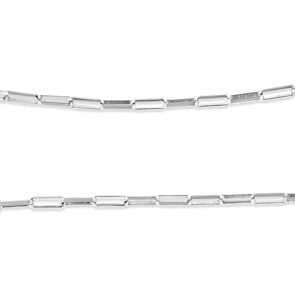 Sterling Silver Diamond Lock Necklace - Solstik