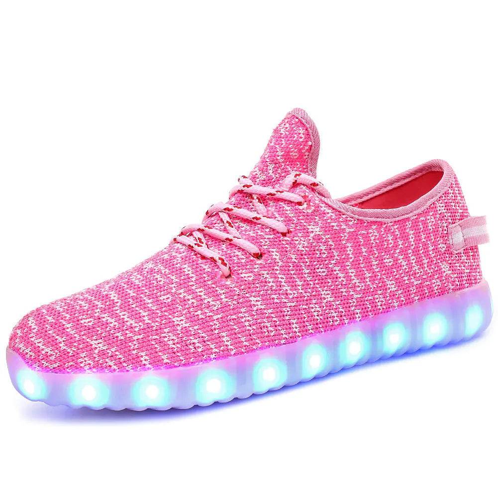 GlowStride LED Sneakers for All - Solstik