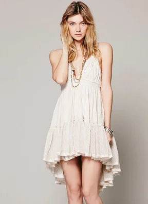 Chic Backless Beach Mini Dress - Solstik