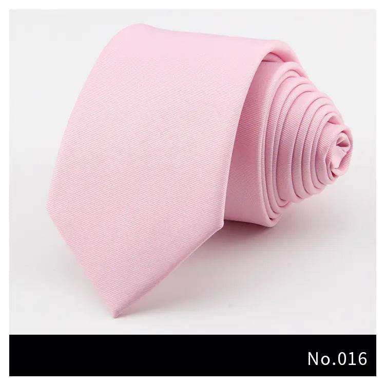 Fashionable Solid Color Tie - Solstik