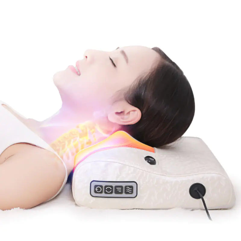 Electric Neck and Shoulder Massager Pillow - Solstik #