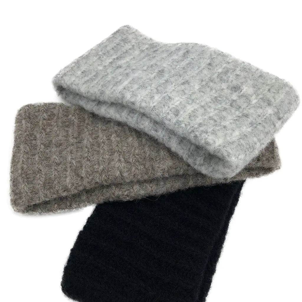 Autumn Ribbed Alpaca Ear Warmer - Solstik