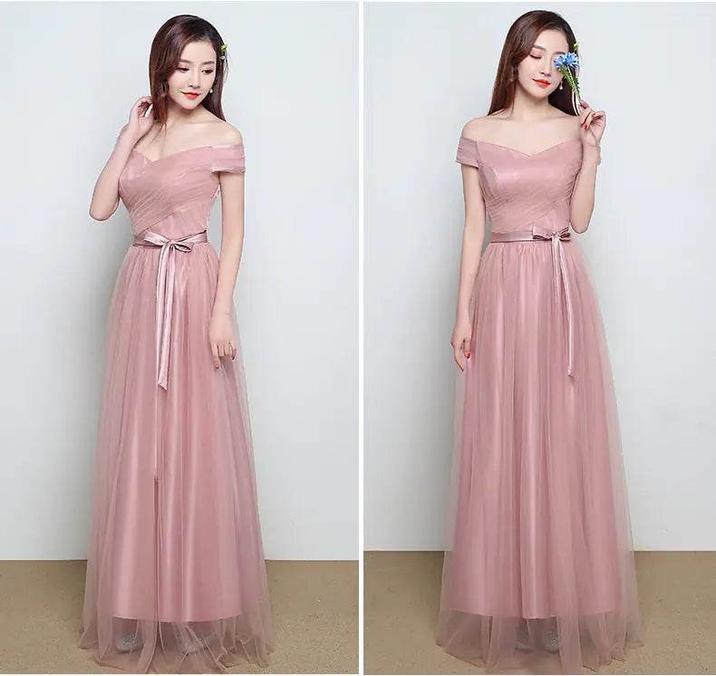 2018 New Style Bridesmaid Dress - Long One-Shoulder - Solstik