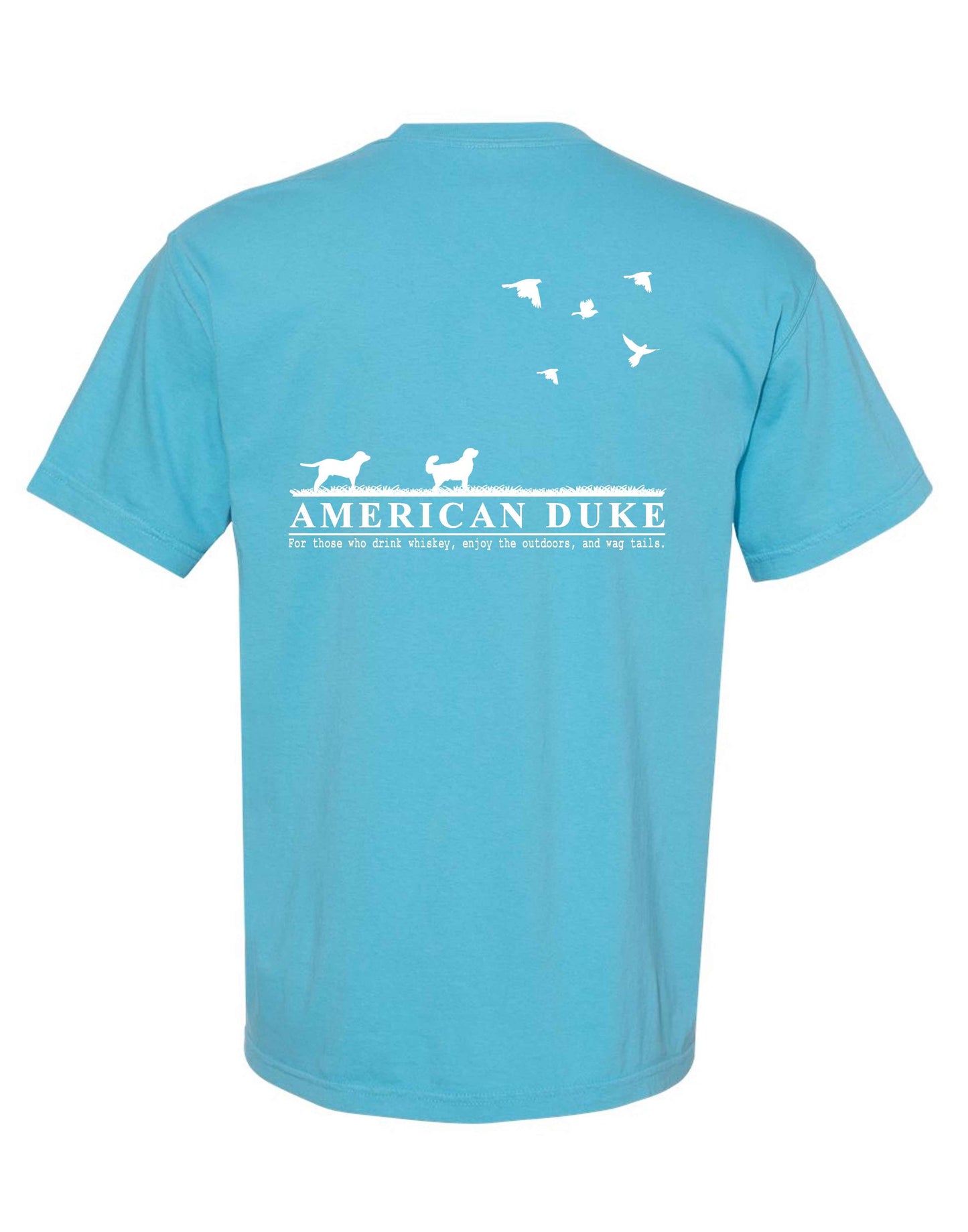 American Duke Signature T-Shirt - Sky Blue