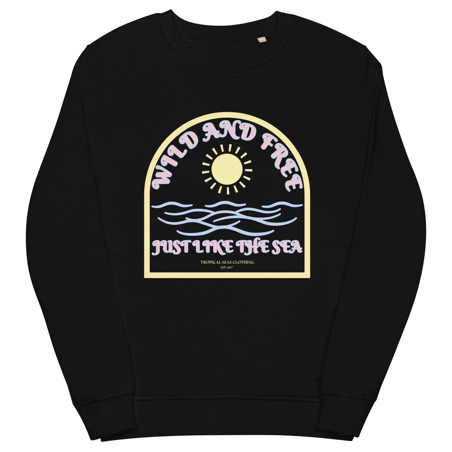 Women's Wild and Free organic sweatshirt - Solstik