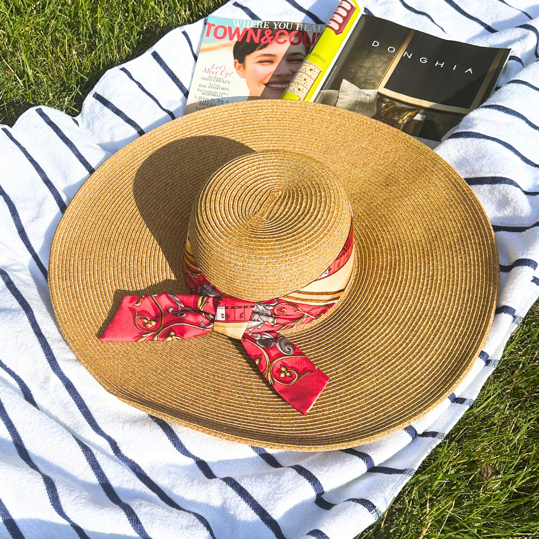 Astrologie Dies et Hore Perfect Straw Sun Hat - Solstik