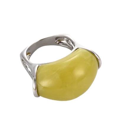 Grape Green Ring with Advanced Design Features - Solstik