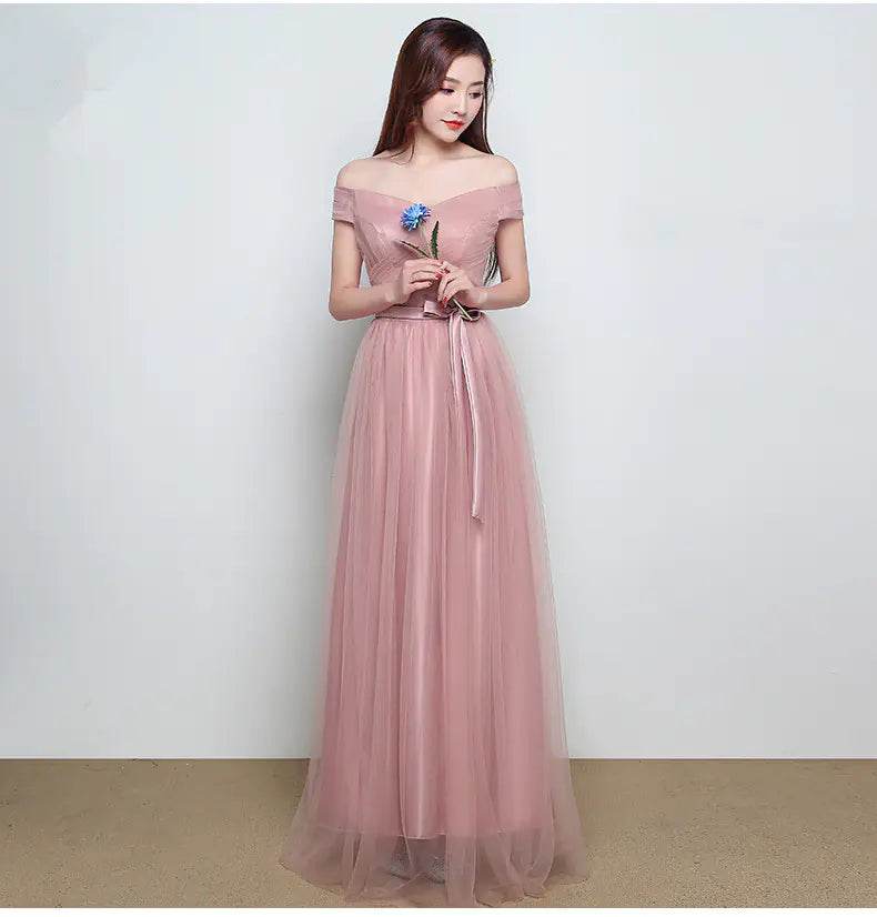 2018 New Style Bridesmaid Dress - Long One-Shoulder - Solstik