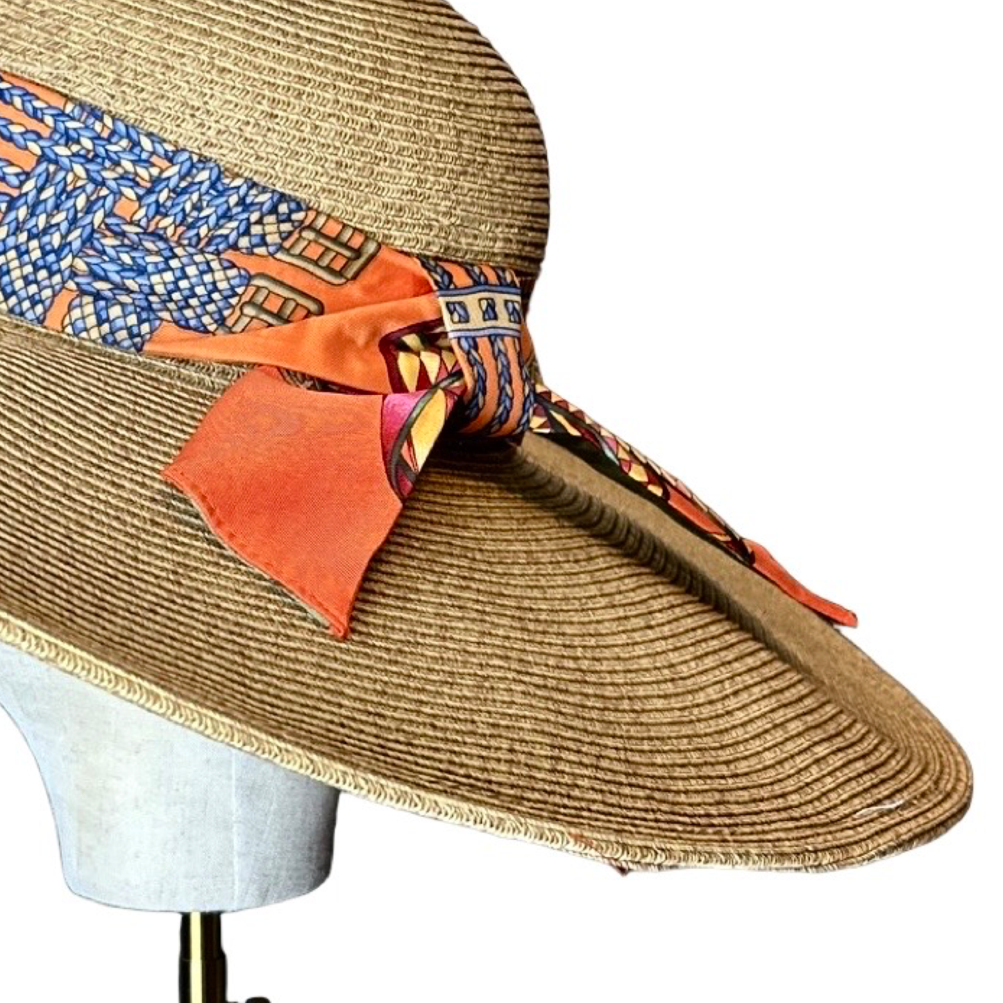 Rubans du Cheval Perfect Straw Sun Hat - Solstik