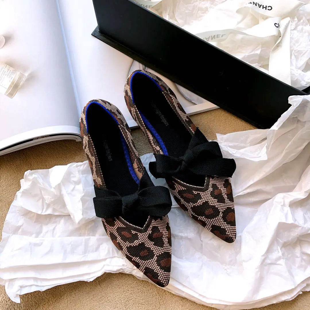 Flat Casual Boat Shoes with Bow Mary Jane Style - Solstik
