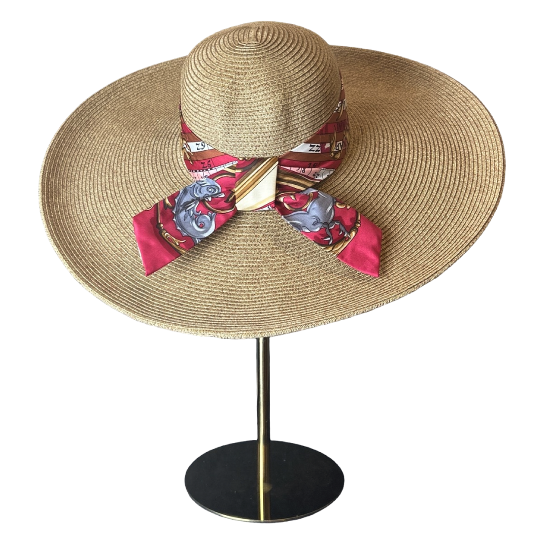 Astrologie Dies et Hore Perfect Straw Sun Hat - Solstik