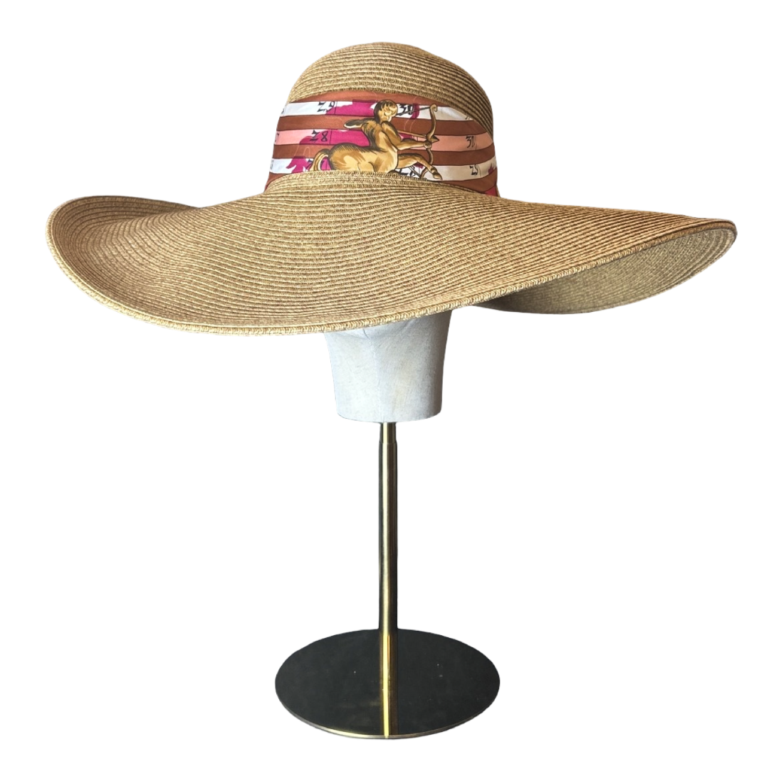 Astrologie Dies et Hore Perfect Straw Sun Hat - Solstik