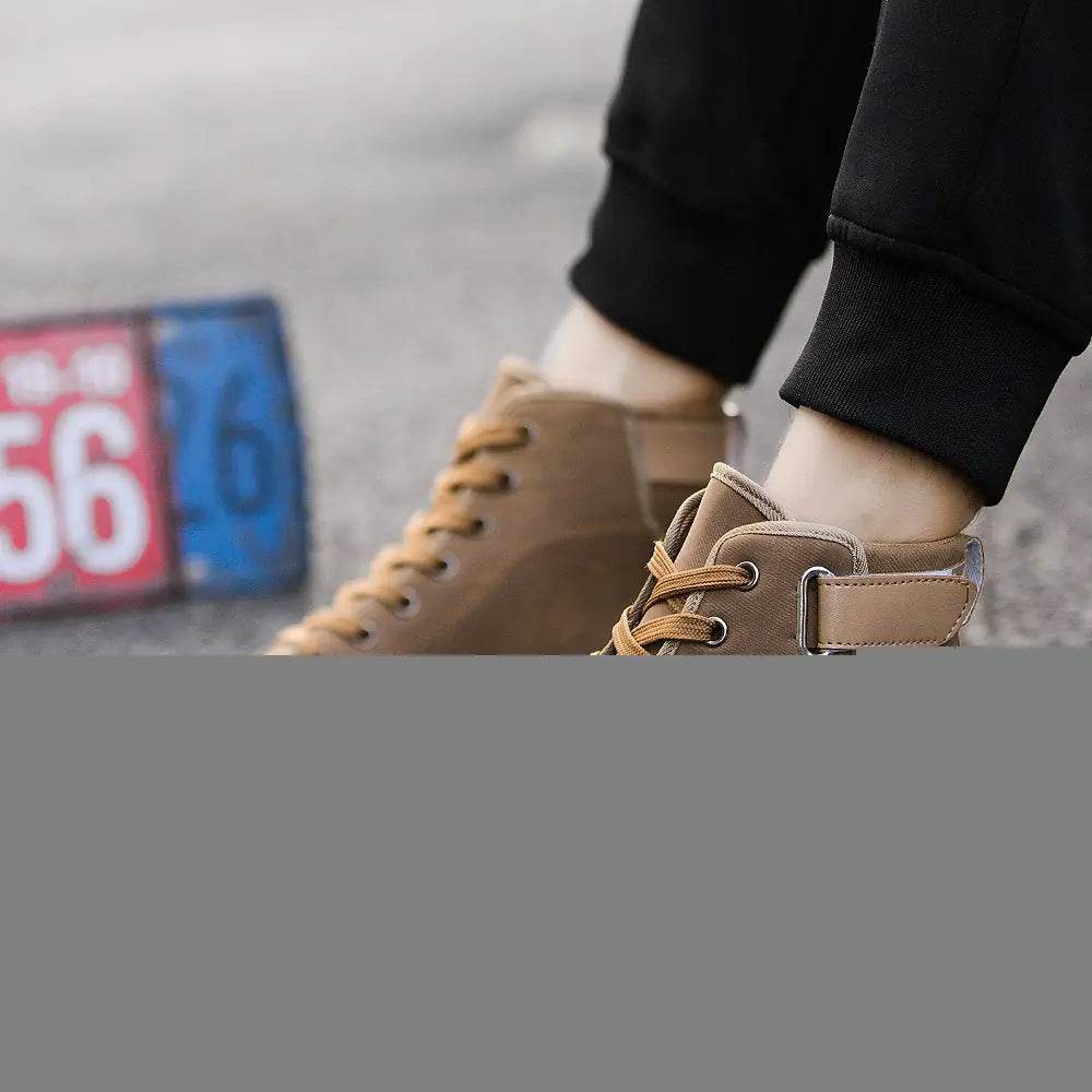 Urban High-Top Men's Sneakers - British Street Styles - Solstik