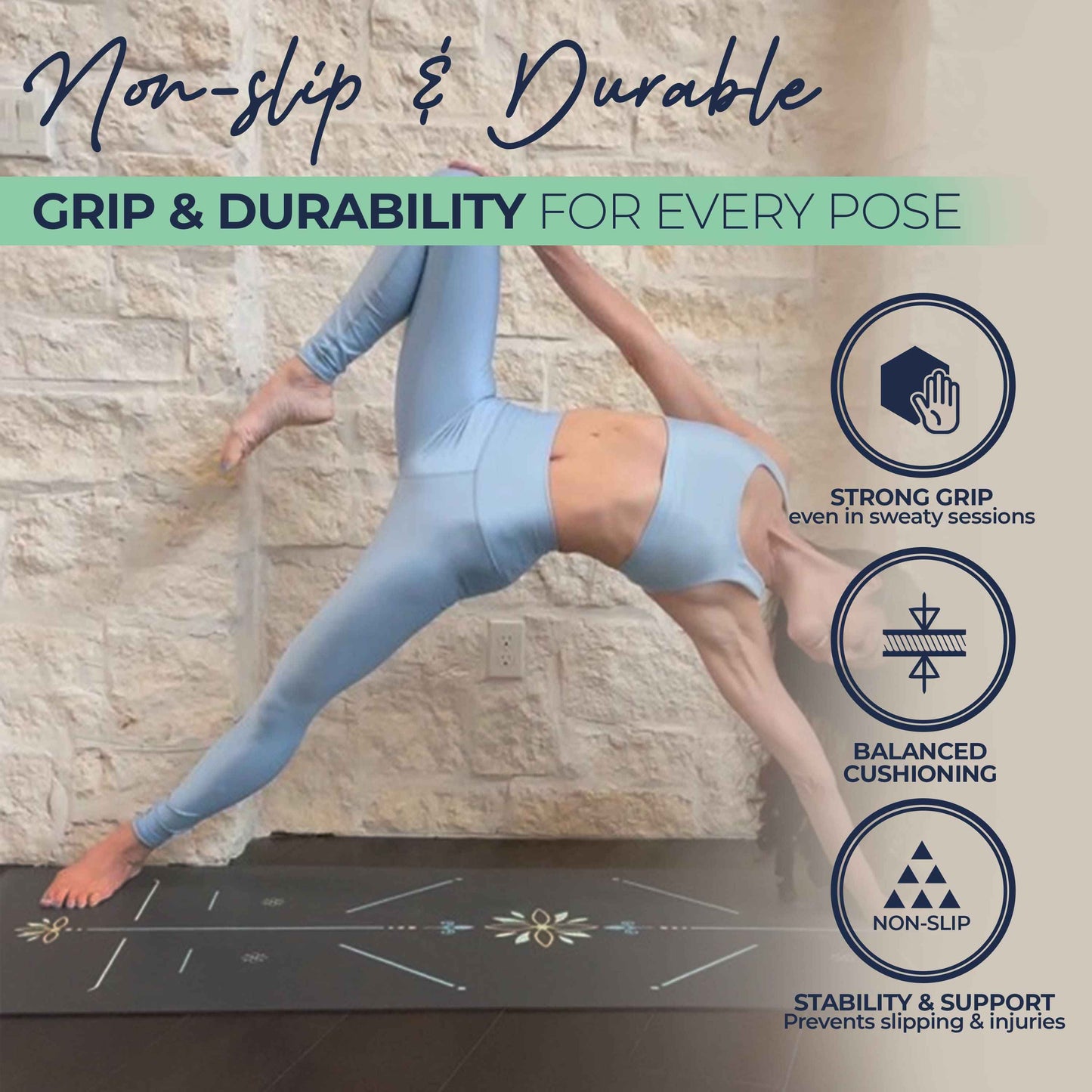 Eco Balance Yoga Mat- 4 mm