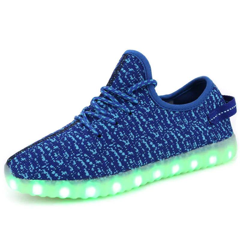GlowStride LED Sneakers for All - Solstik