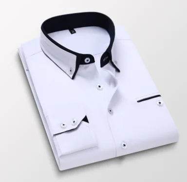 West Woods Slim Trimmed Dress Shirt - Solstik