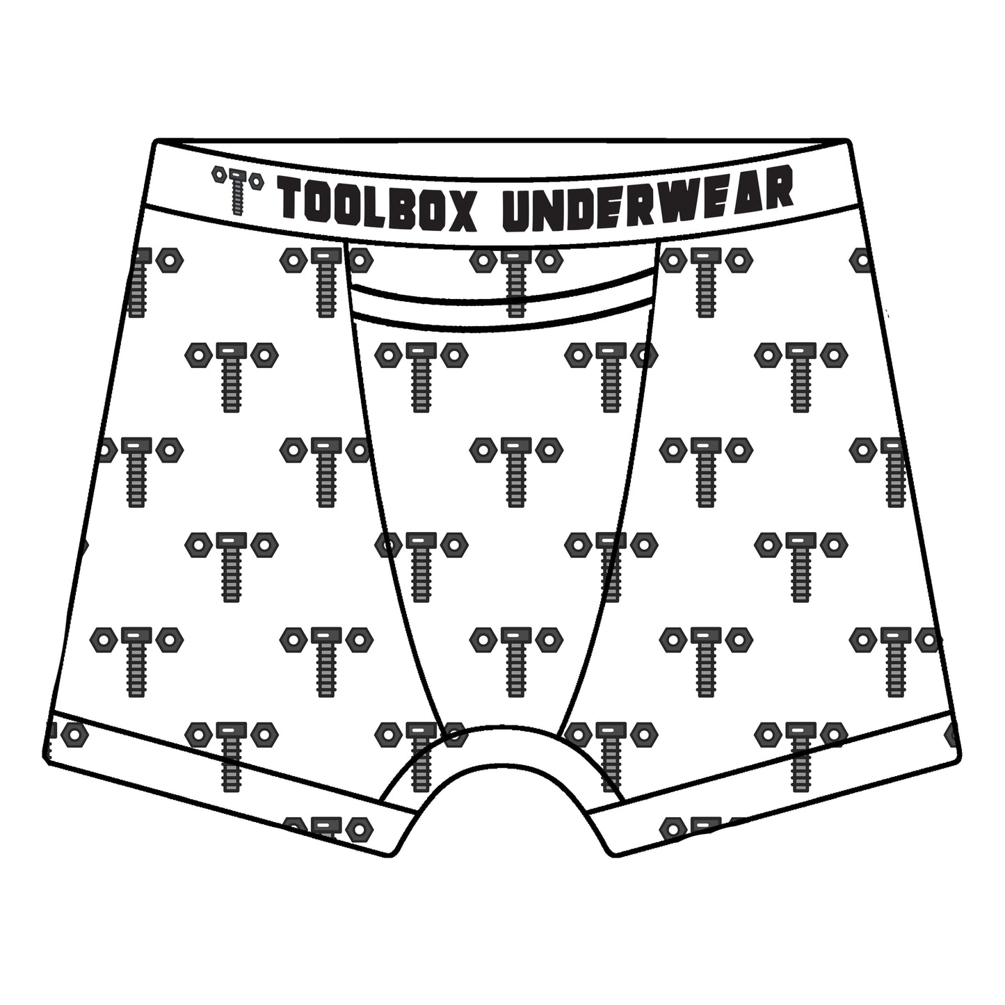 Toolbox Underwear - The Nuts & Bolts Briefs
