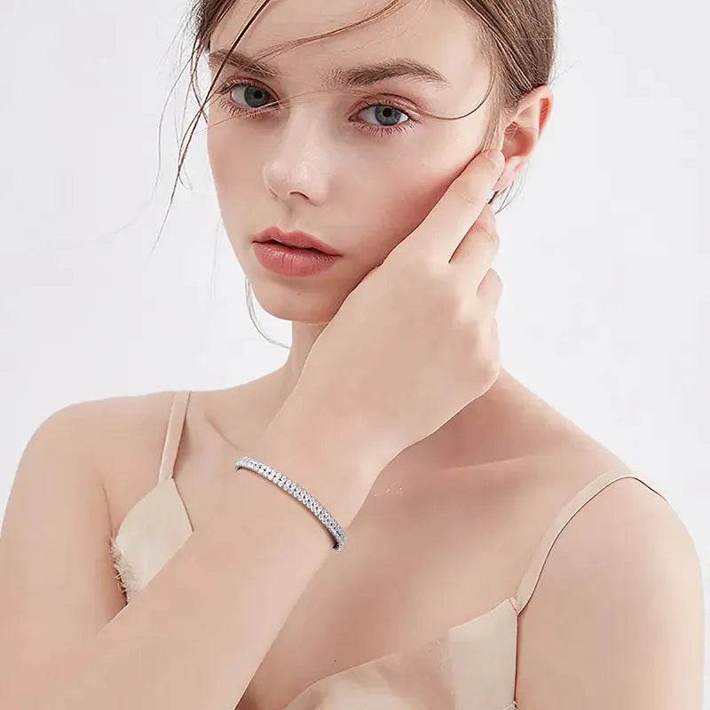 Sterling Silver Bracelet for Women's Fashion Temperament - Solstik