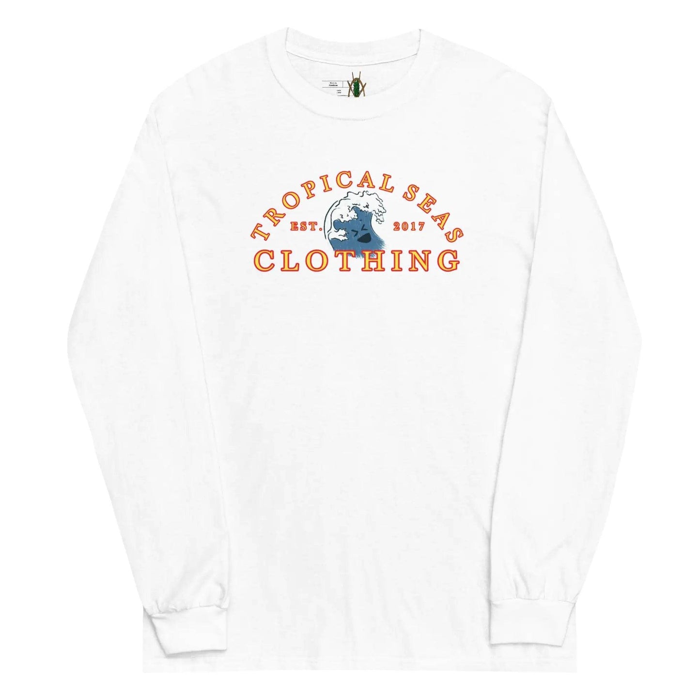 Men's Tropical Wave Long Sleeve Shirt - Solstik