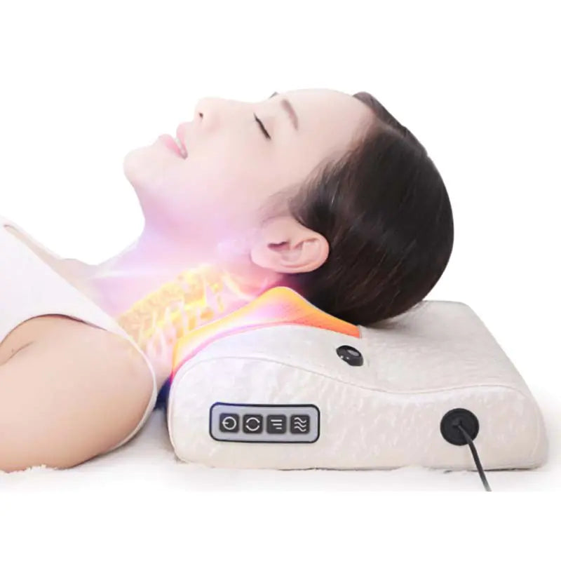 Electric Neck and Shoulder Massager Pillow - Solstik #