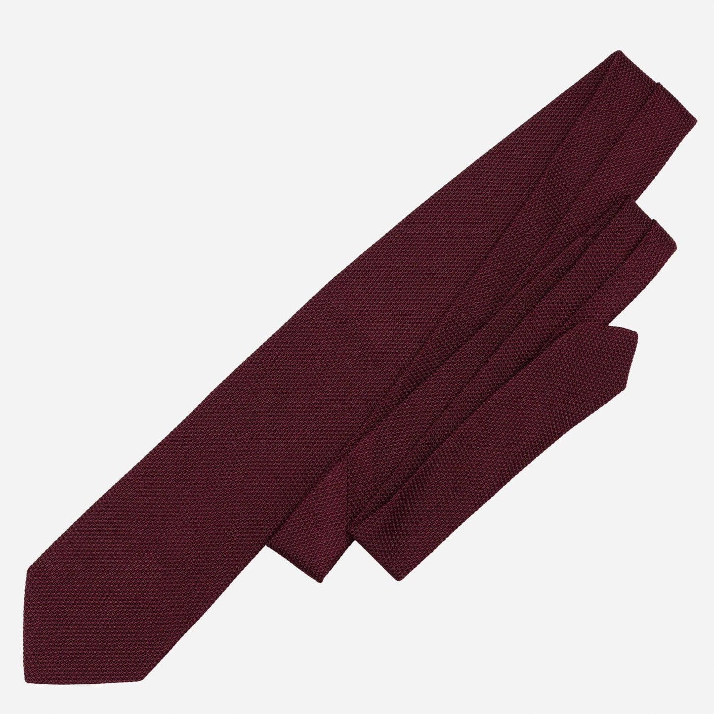 Chianti - Burgundy Silk Grenadine Tie - Solstik