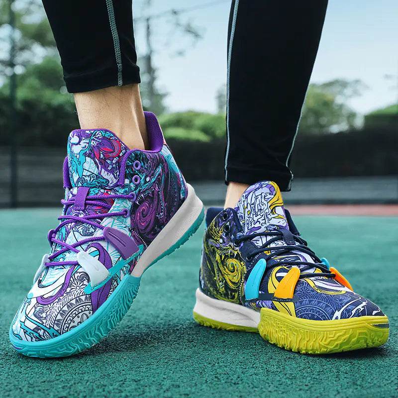 All-Season Student High-Tops with Rubber Grip - Solstik