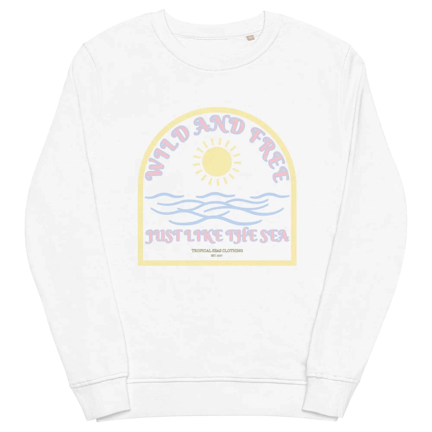 Women's Wild and Free organic sweatshirt - Solstik