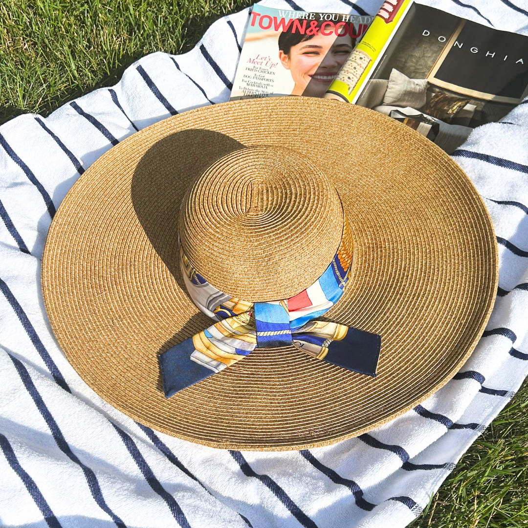 Yachting Perfect Straw Sun Hat - Solstik