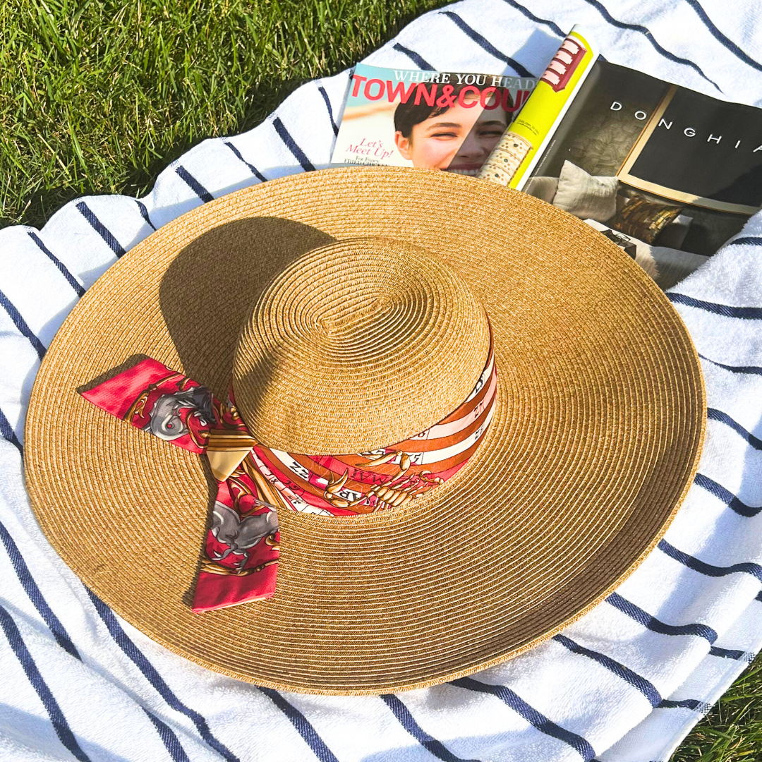 Astrologie Dies et Hore Perfect Straw Sun Hat - Solstik