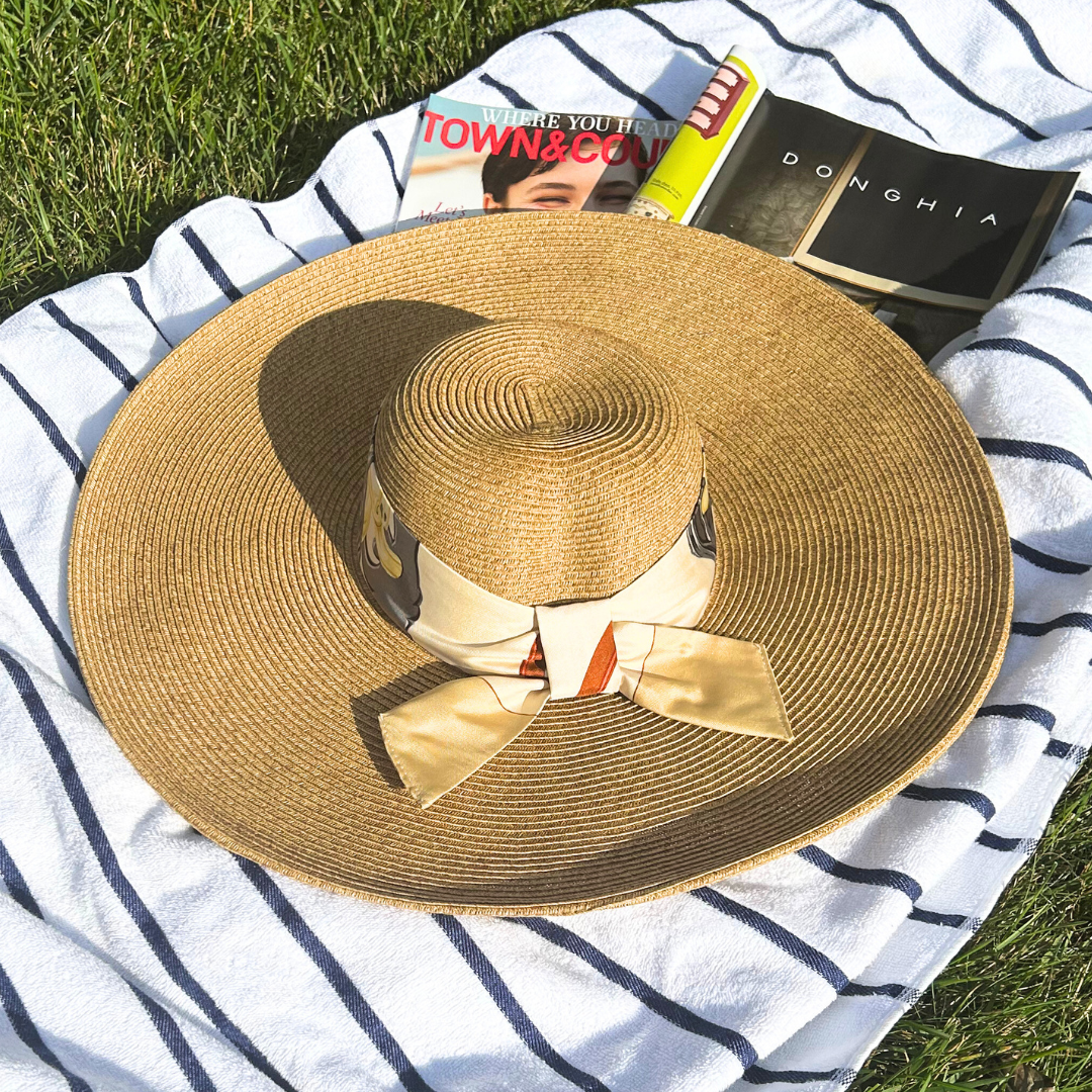 Brides de Gala Perfect Straw Sun Hat - Solstik