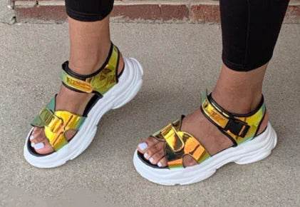 Trendy Thick-Soled Summer Sandals for Women 2020 - Solstik