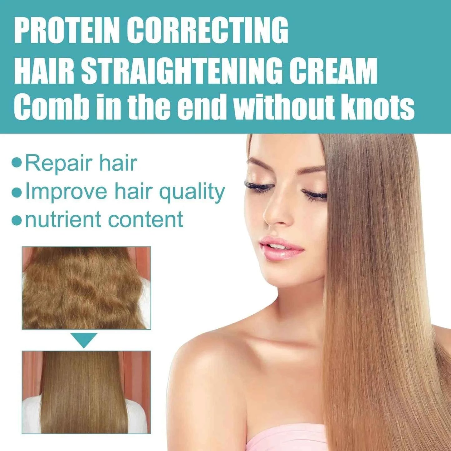 Solstik Keratin Hair Straightening Cream for Smooth Hair