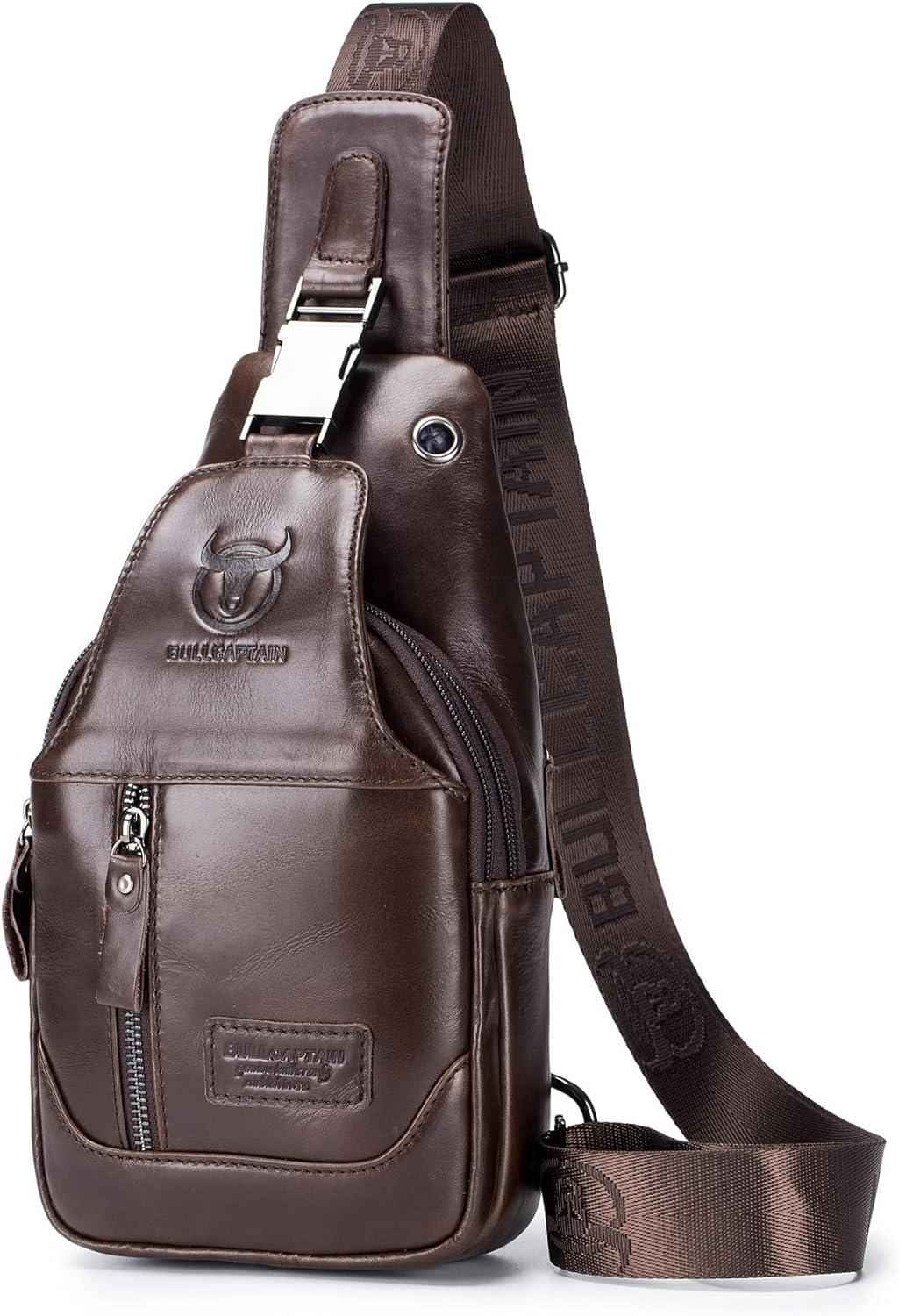 FR Fashion Co. Leather Casual Crossbody Sling Bag
