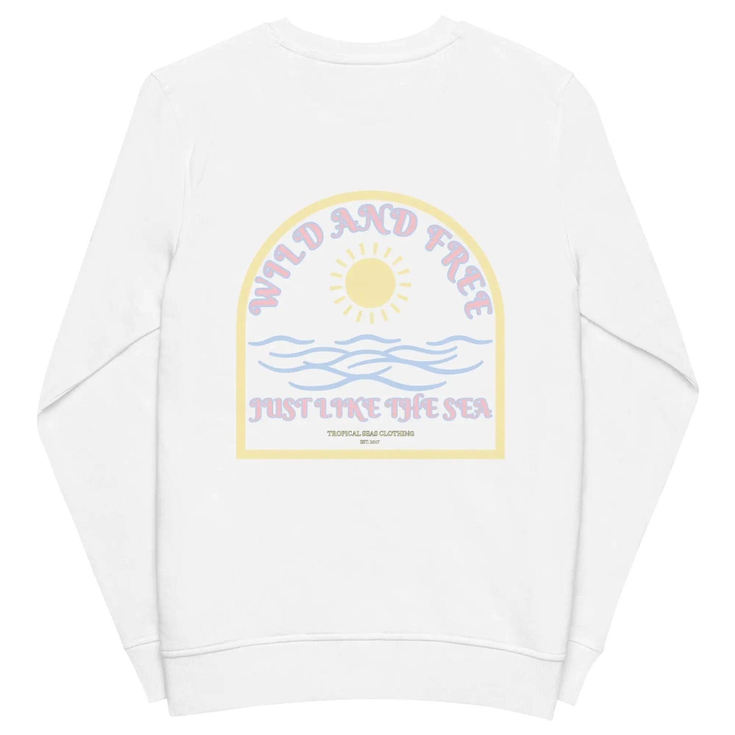 Women's Wild and Free organic sweatshirt - Solstik