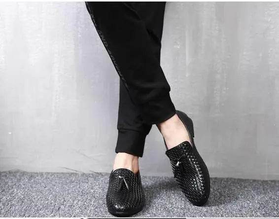 Elegant Fringed Men's Shoes - British Cut - Solstik
