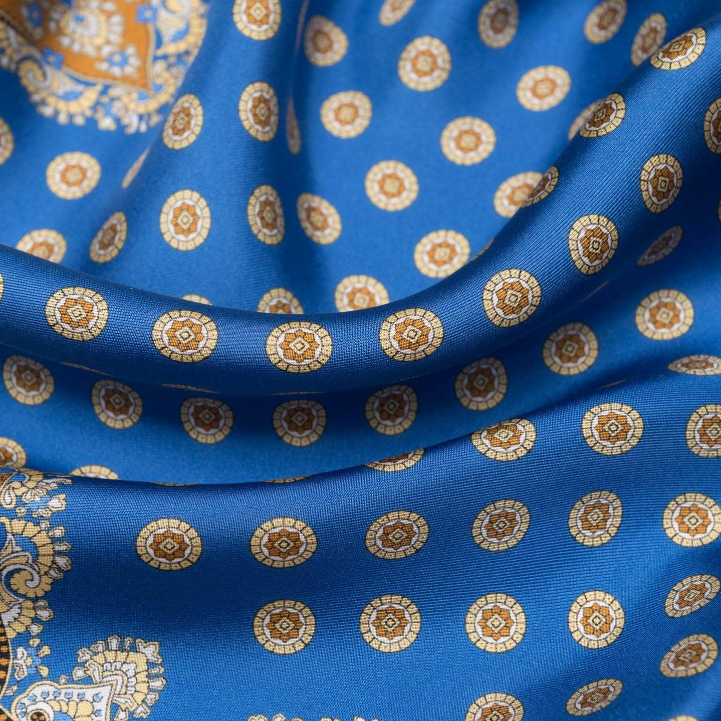 Filippo - Silk Neckerchief - Azure - Solstik