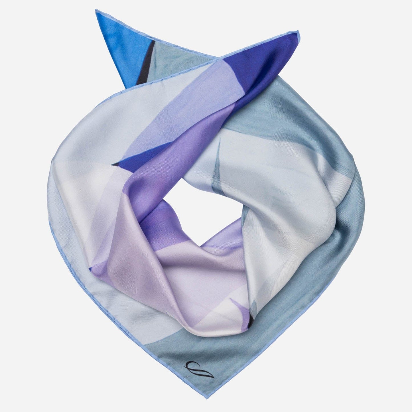 Jazz - Silk Neckerchief - Blue - Solstik