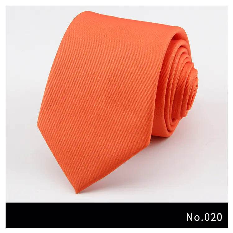 Fashionable Solid Color Tie - Solstik