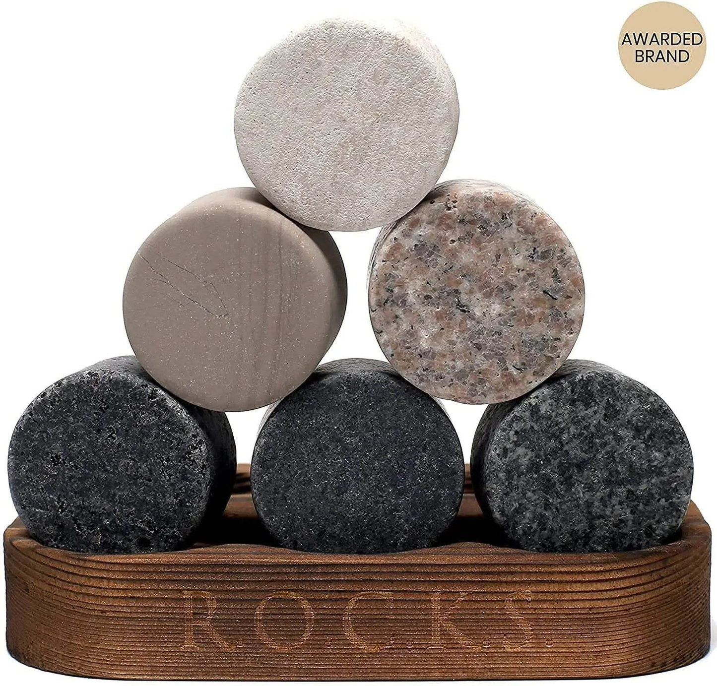 Luxury Whiskey Connoisseur Set - Stones & Glass - Solstik