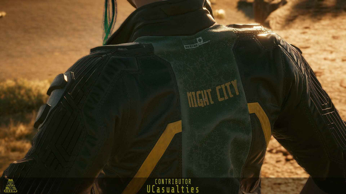 Handmade Old Edge runners Jacket