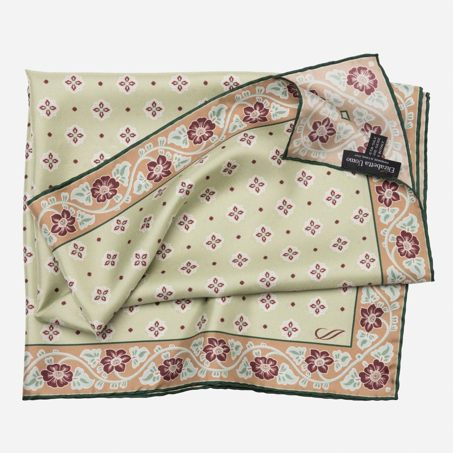 Ducati - Silk Neckerchief - Green - Solstik