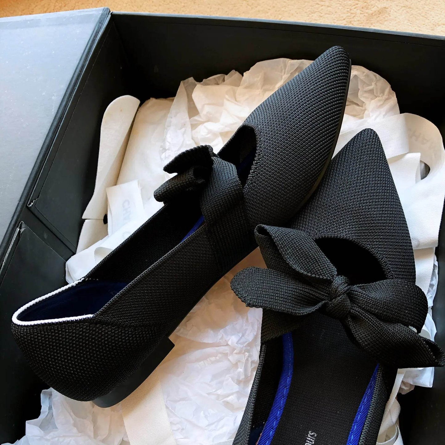 Flat Casual Boat Shoes with Bow Mary Jane Style - Solstik