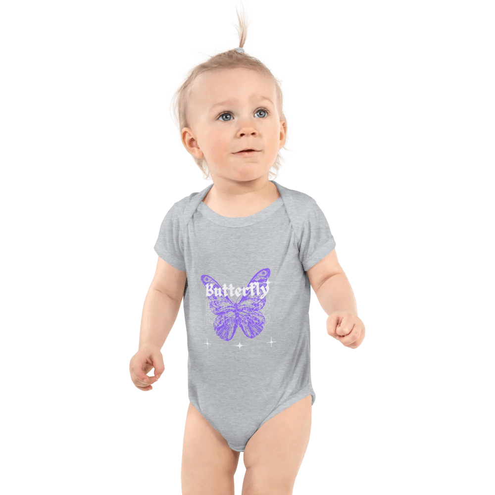 Soft Cotton Baby Onesie | 3-Snap Design - Solstik
