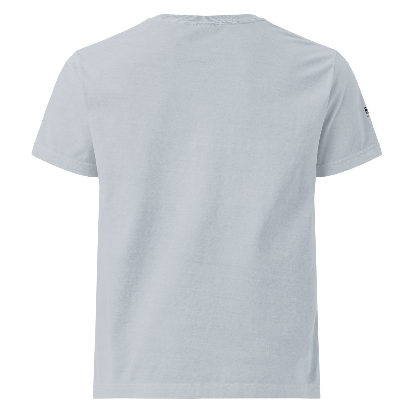 Solstik Beige Sailboat Print T-Shirt Luxury Soft Tee/ Steel - Solstik #