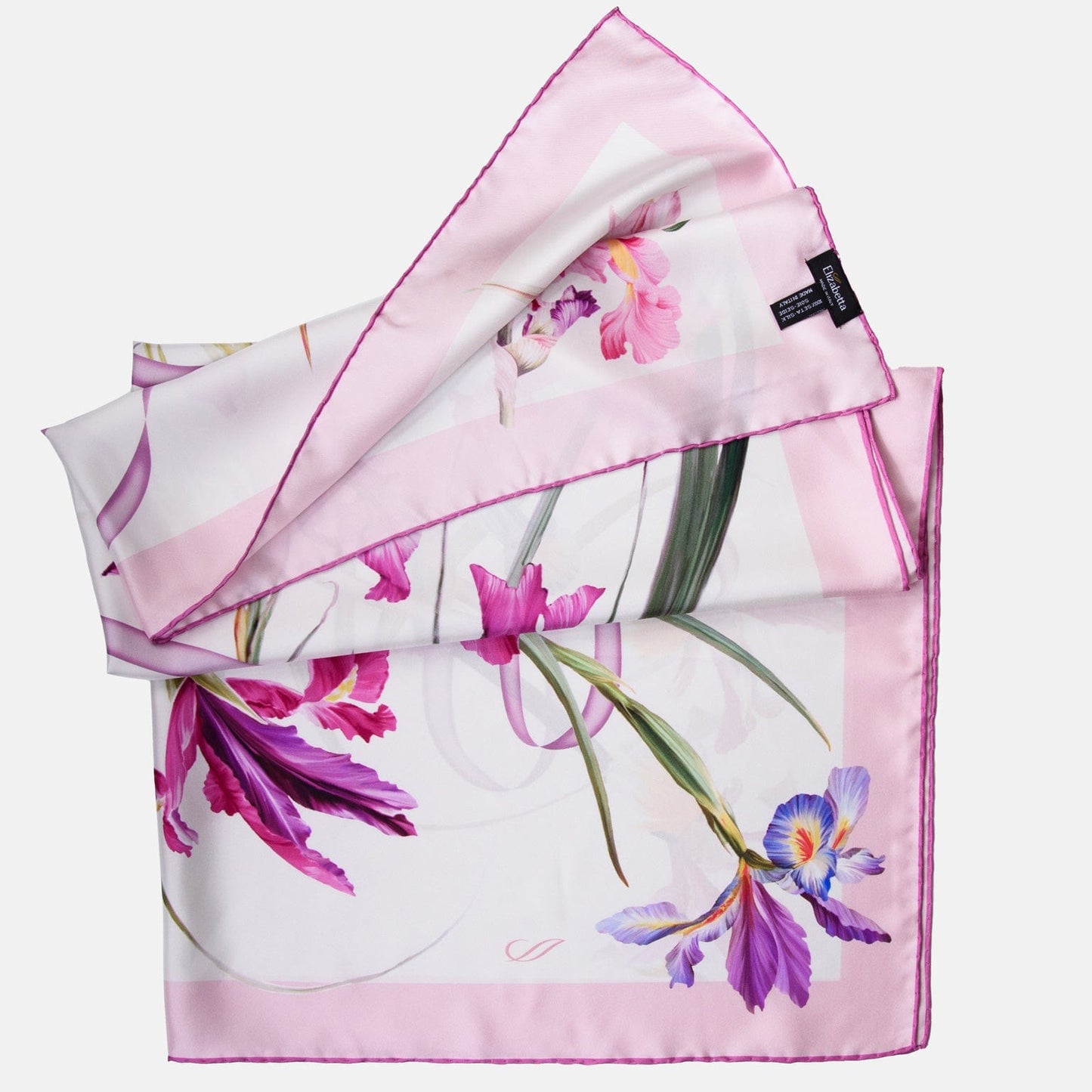 Susanna - Silk Foulard - Pink - Solstik