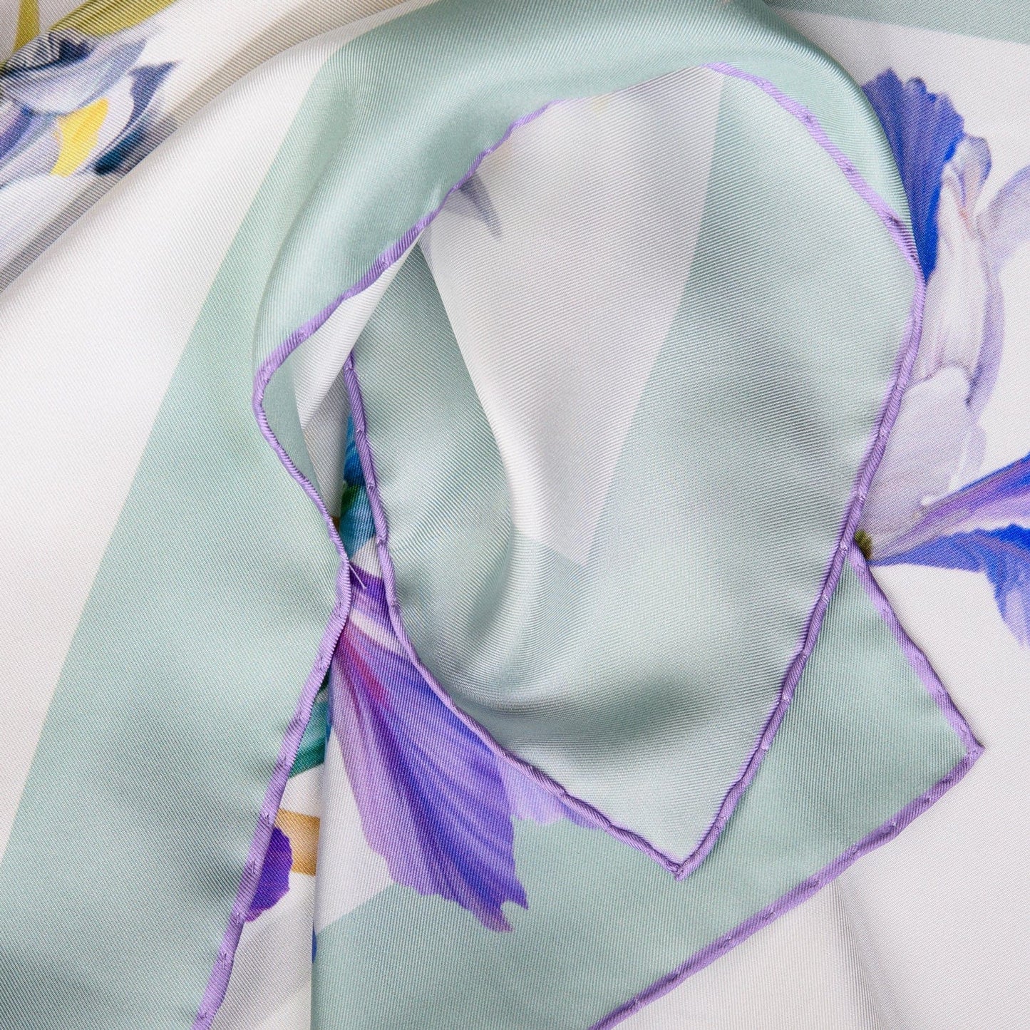 Susanna - Silk Foulard - Mint - Solstik
