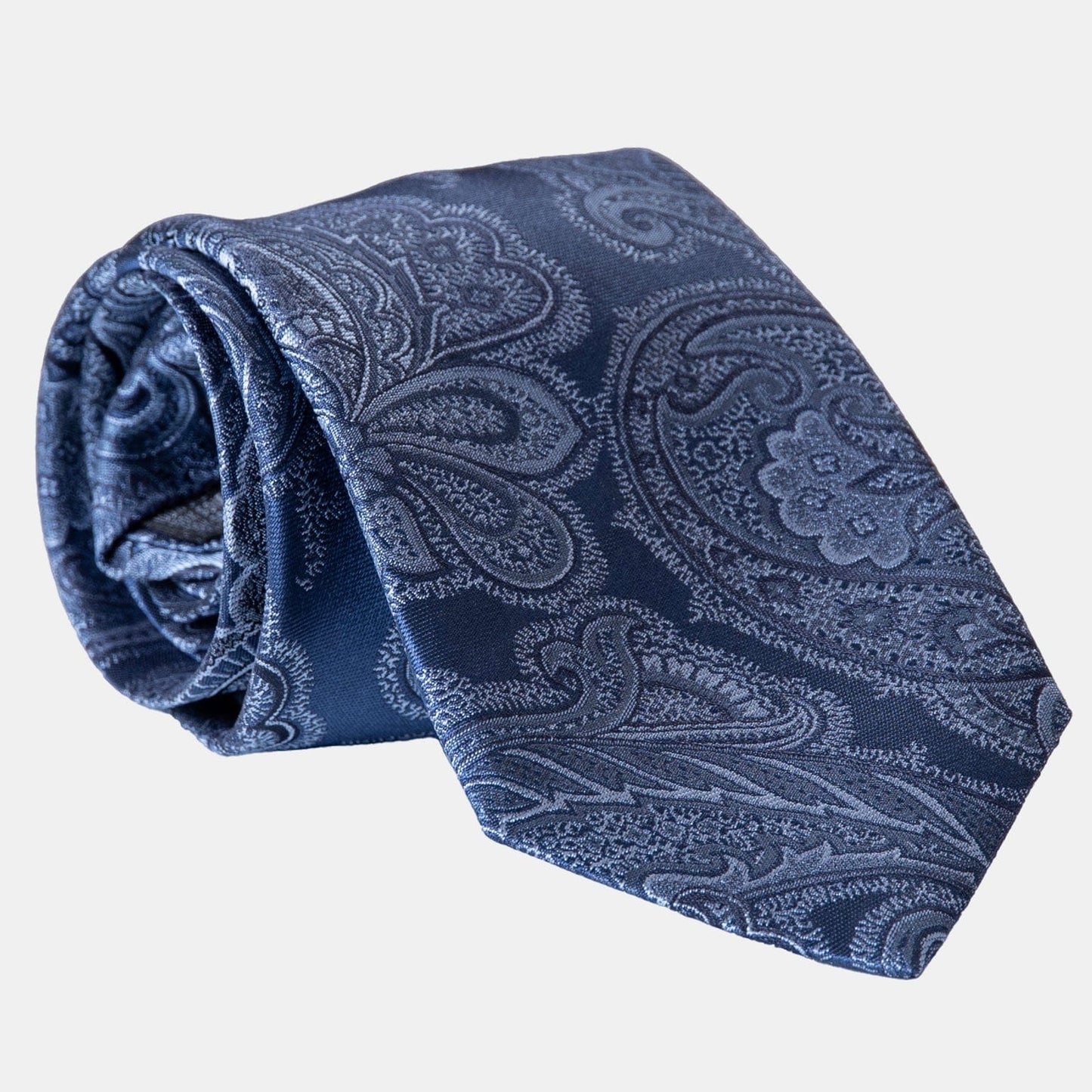 Cortina - Silk Jacquard Tie - Royal Blue - Solstik